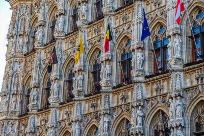 600 Years of History and Heritage: A Self-Guided Walking Tour of Leuven - Leuven’s market square and town hall views you’ll actually understand