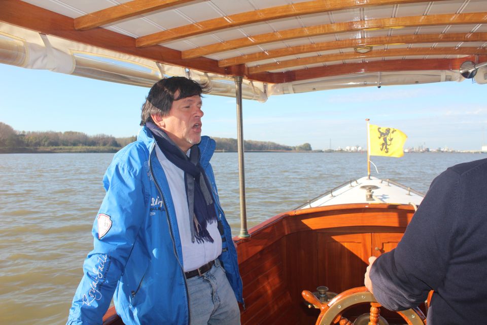 Antwerp: Private Old Harbour Boat Tour Incl. Drinks & Snacks - Private Group Energy: Max 12 People Makes It Feel Personal