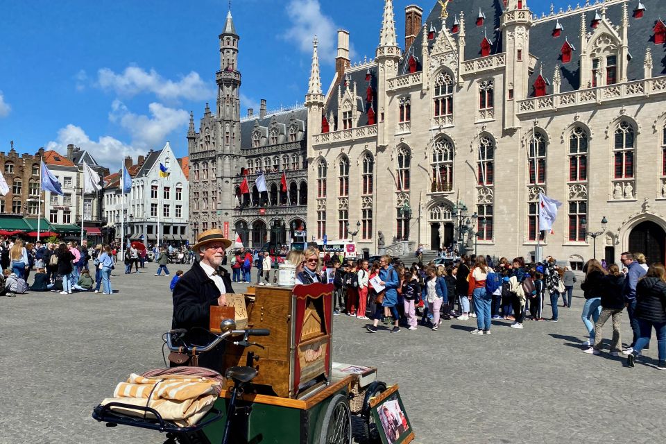 Bruges Highlights, Boat, Beer, Chocolate Day trip from Paris - The Bruges walking tour: Belfort, market square, and Beguinage