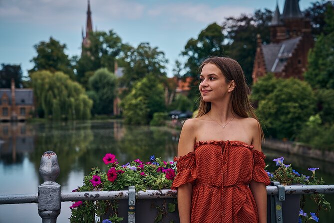 Bruges Photo Session By a Pro - Canal-and-square finale: Rozenhoedkaai, the markets, Burg, and Belfort