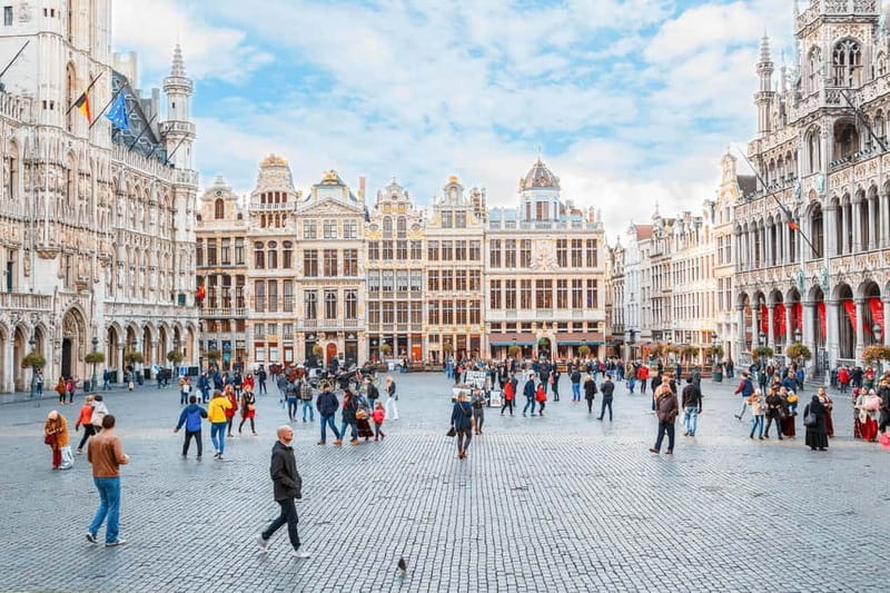 Brussels: Highlights and Hidden Corners Private Guided Walk - Grand Place and Sablon: Town Hall Tower Views and a Street Name Story at Marché aux Fromages