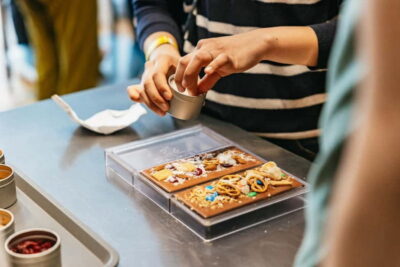 Brussels: Make Your Own Chocolates Workshop with Tastings - Champagne welcome and the apron rules: where to meet near Gare Centrale
