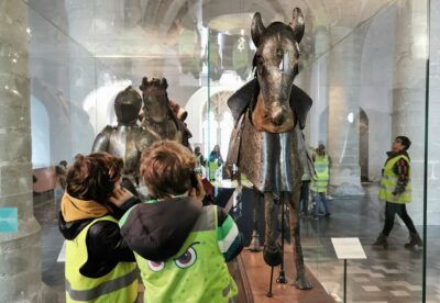 Brussels: Museum Halle Gate Entry Ticket - Entering the medieval passage and 14th-century vaulted rooms