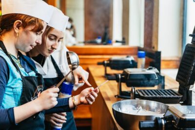 Brussels: Waffle Making Workshop - All You Can Eat - Finding Voldersstraat 30 without stress