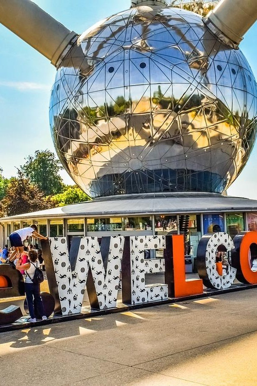 From Amsterdam: To Brussels - Travel as a VIP - Atomium: the unique Brussels landmark moment