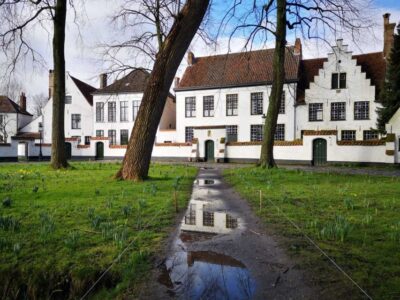 From Brussels: Bruges Day Trip with Boat Tour Option (ENG) - Minnewaterpark and Begijnhof: Bruges’ calmer side