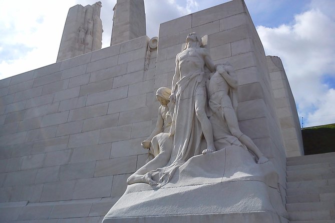 Full Day Canadian WW1 Vimy and Somme Battlefield Tour from Ypres - Courcelette Canadian Memorial: a short stop that still matters