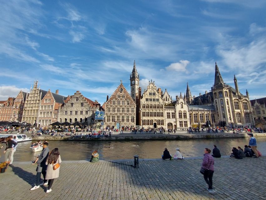 Ghent: Guided City Highlights Walking Tour with Light Meal - Medieval Ghent in One Loop: Graslei, Korenlei, and the Three Towers