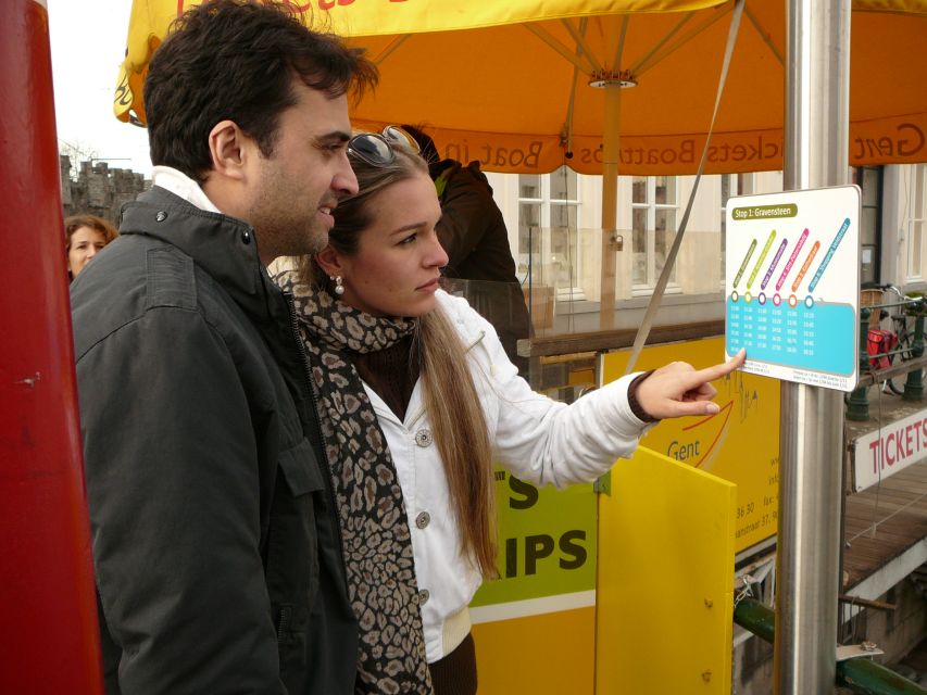 Ghent: Hop-on Hop-off Water-Tramway - Where you can board and why the six stops matter