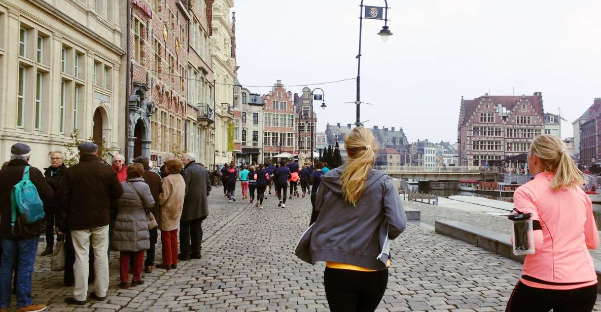 Ghent Running and Sightseeing Tour - A 45-minute leisurely run through Ghent’s best “first look”