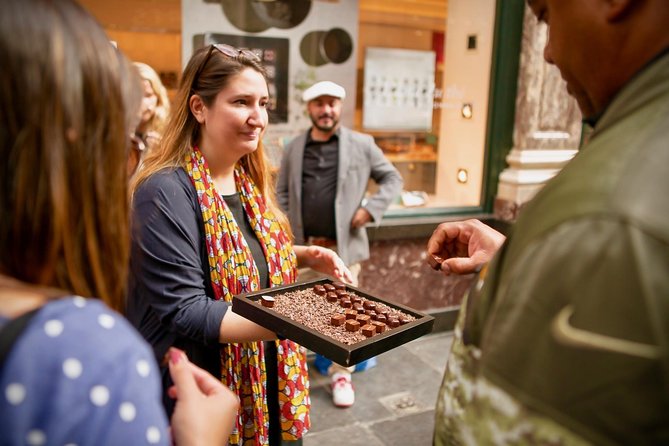 Hungry Mary's Famous Beer and Chocolate Tour in Brussels - Royal Galleries Saint-Hubert: the Chanel of Chocolate stop