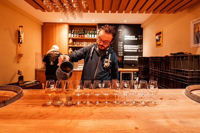 Private: Discover Brussels beer & breweries by a young local (incl. chocolate) - Stop 1: BBP Dansaert and the thrill of a monthly creation