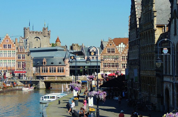 Private tour to Ghent from Brussels (5hours walk & drive) - Gravensteen Fortress: The Medieval Stronghold in the Middle of Town
