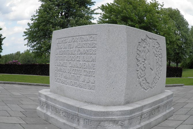Private Vimy and Belgium Canadian Battlefield Tour from Bruges - Vimy Ridge: memorial views, preserved trenches, and the Grange Tunnel