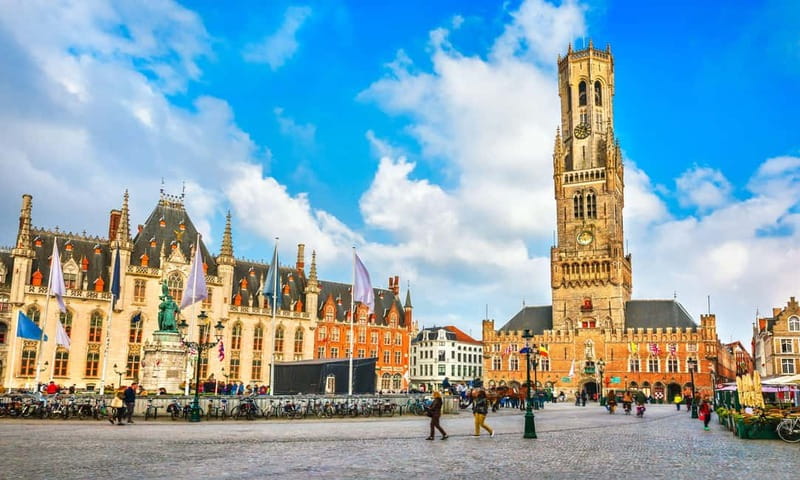 Top Highlights of Bruges from Zeebrugge Port - Market Square and the Belfry: Where Bruges Looks Like It Means Business