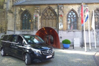 Waterloo Private Battlegrounds Tour with Lion Hill - Your private minivan pickup, English guide, and getting your bearings fast