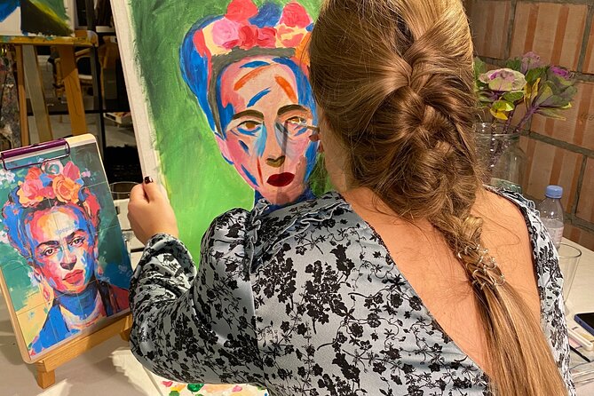 Wine and Painting Workshop Experience in Brussels - Wine, Snacks, and Coffee/Tea During the Session
